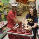 Loading cart at TARGET