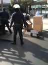 Loading up Cart With Supplies