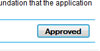 Approved Button