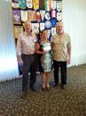 Oceanside Rotary Presentation to Laurel Elementary Principal Linda Guerrero